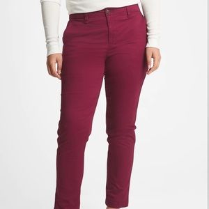 GAP Stretch Twill Girlfriend Khakis